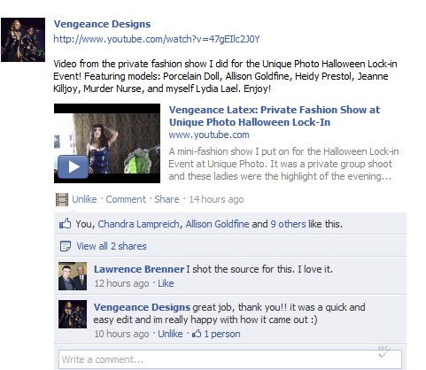 Vengeance Designs Thanks Vengeance Designs Thanks