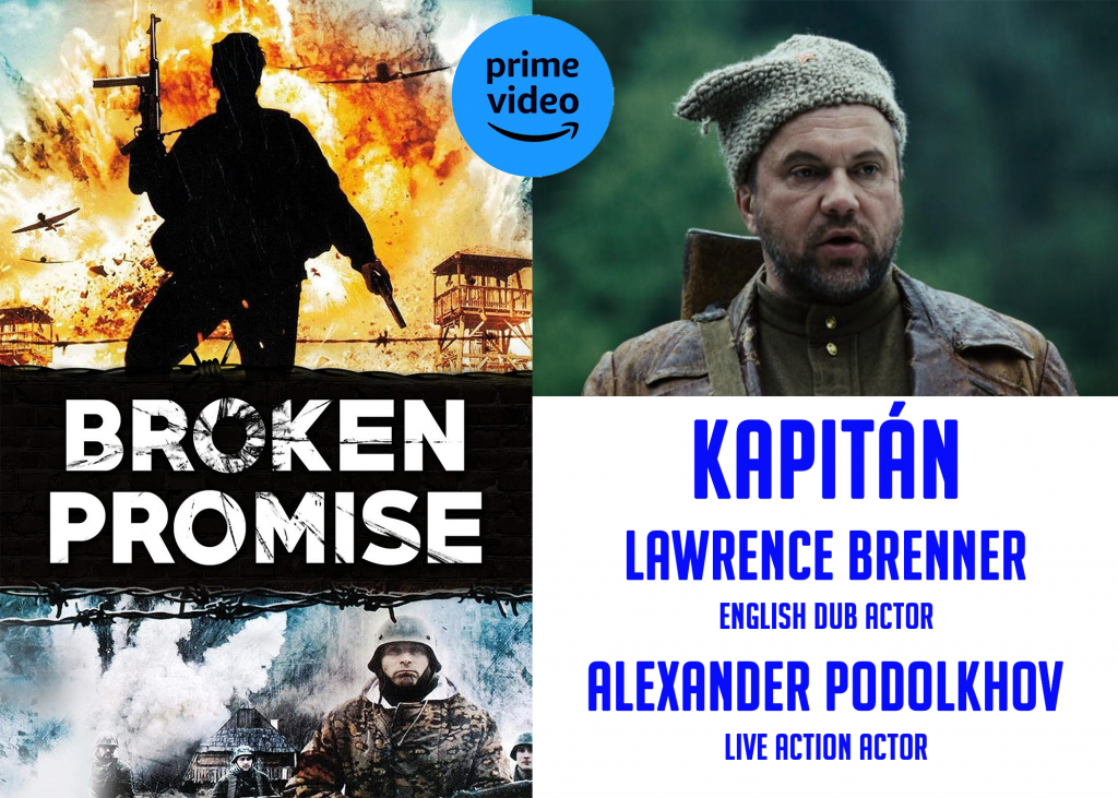 Kapitan Lawrence Brenner English voice actor for Broken Promise