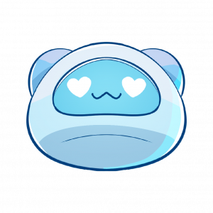 Anime Boston Infobot with Heart Eyes